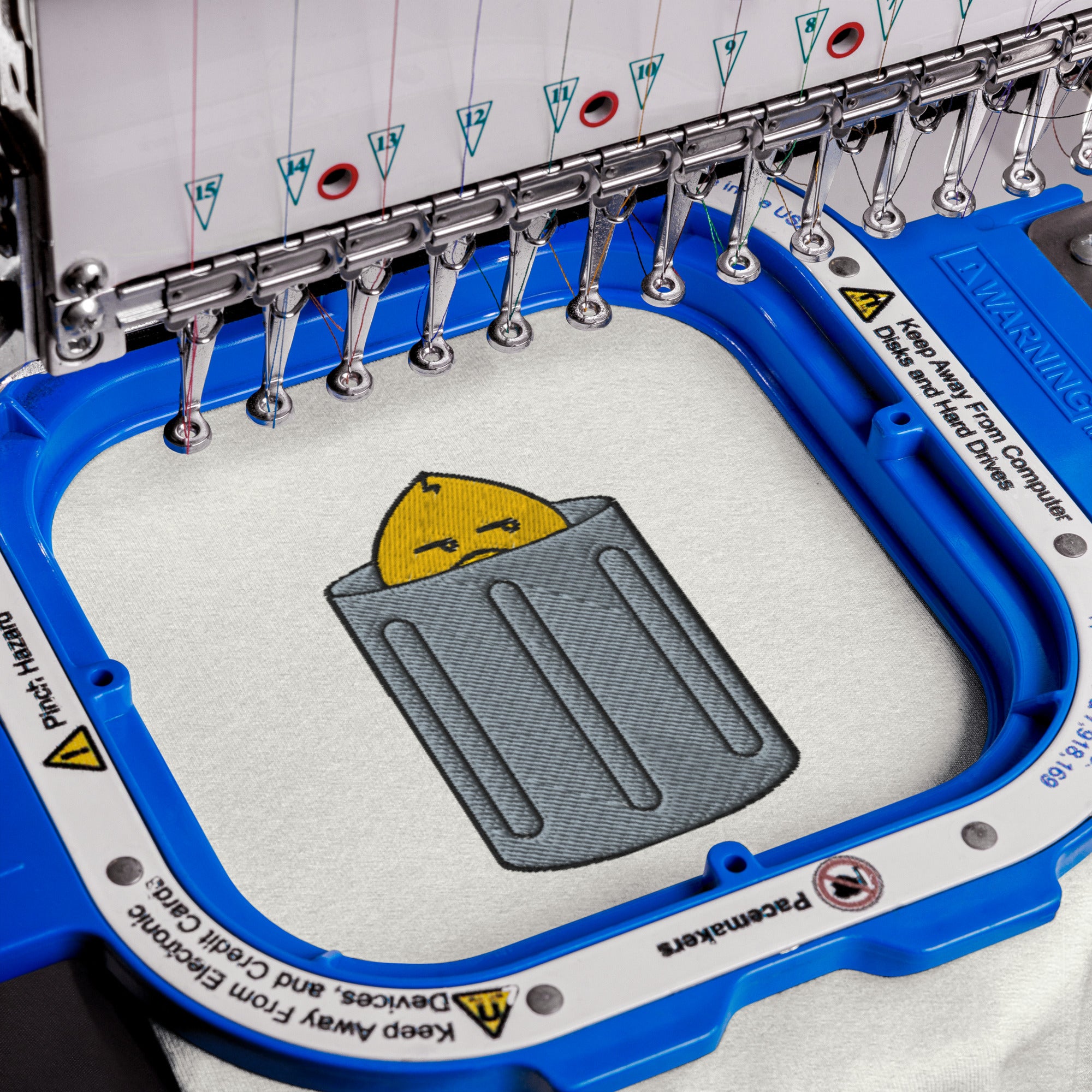 Embroidered T-shirt | The Peeking Duck™