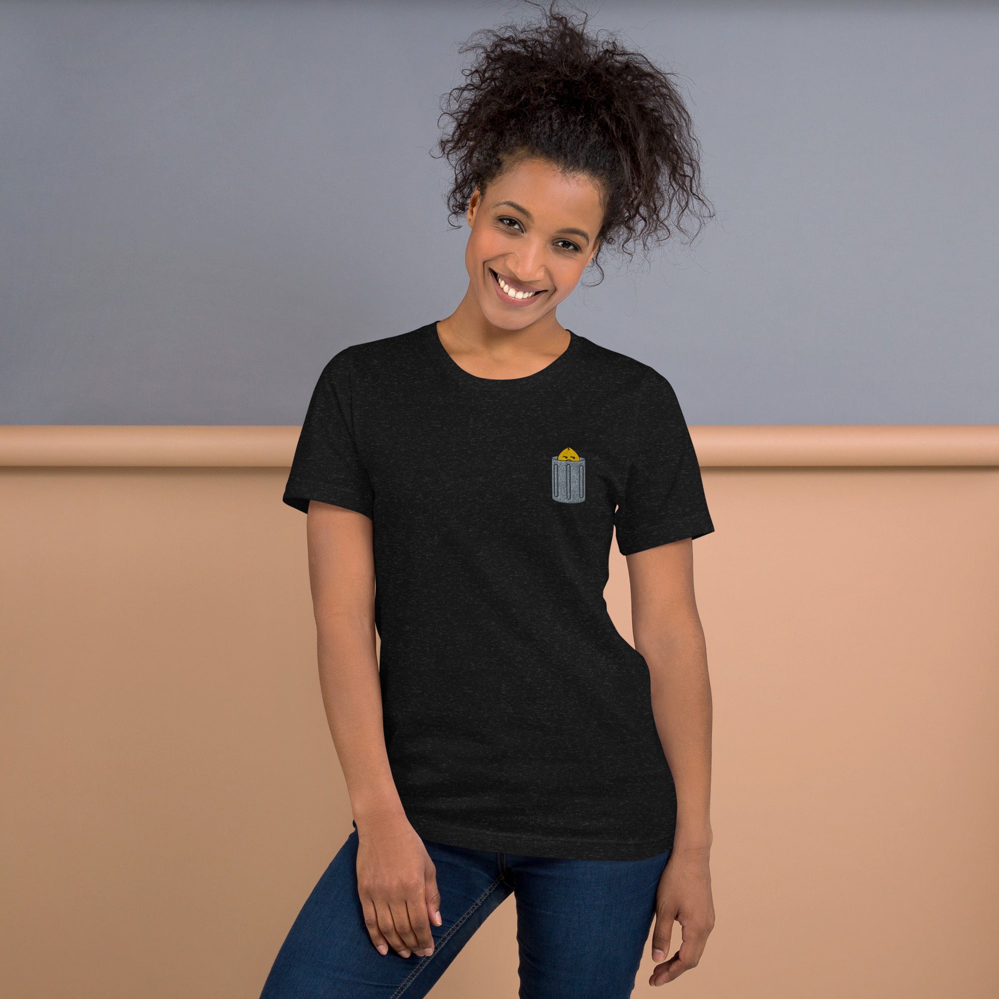 Embroidered T-shirt | The Peeking Duck™