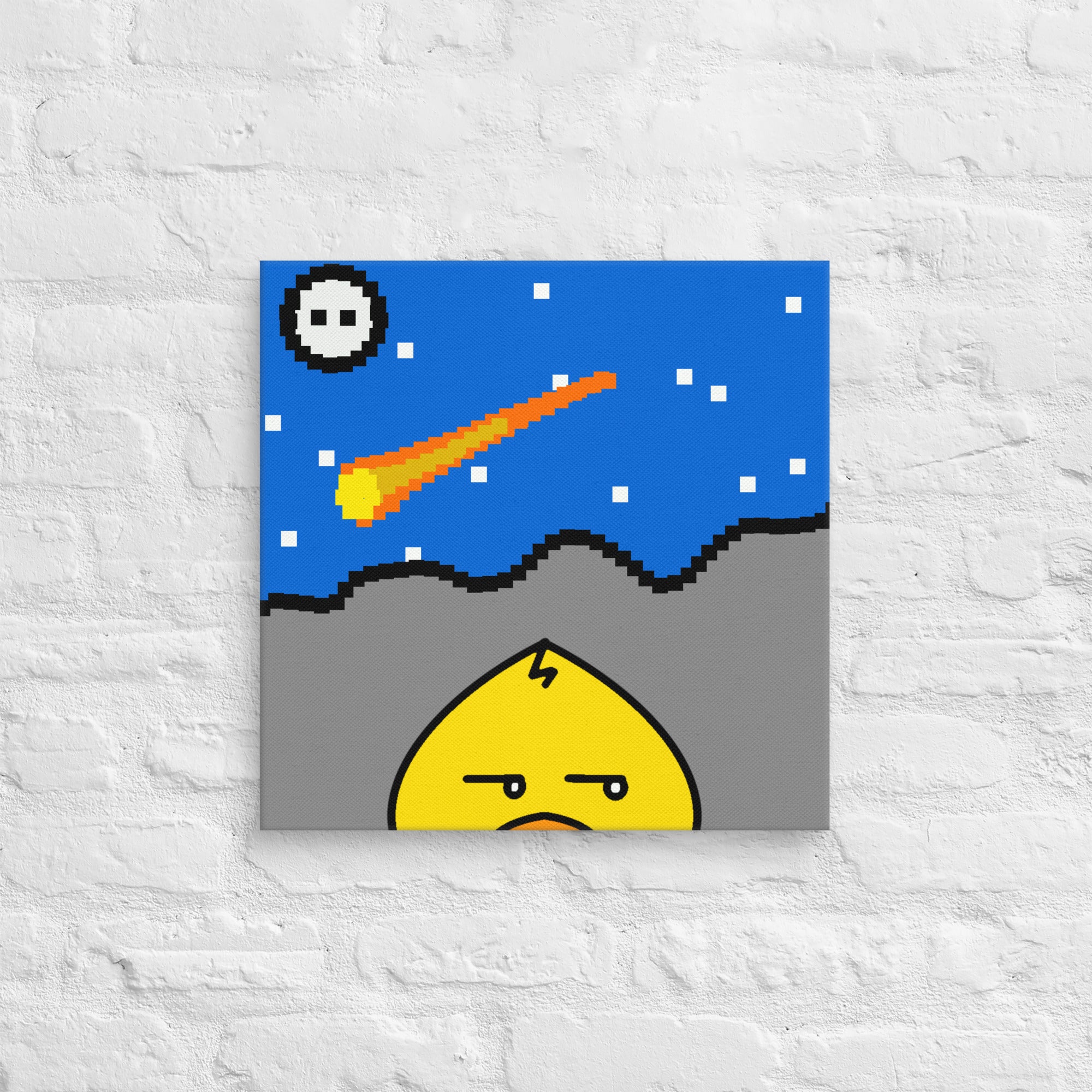 #32 | The Peeking Duck Canvas