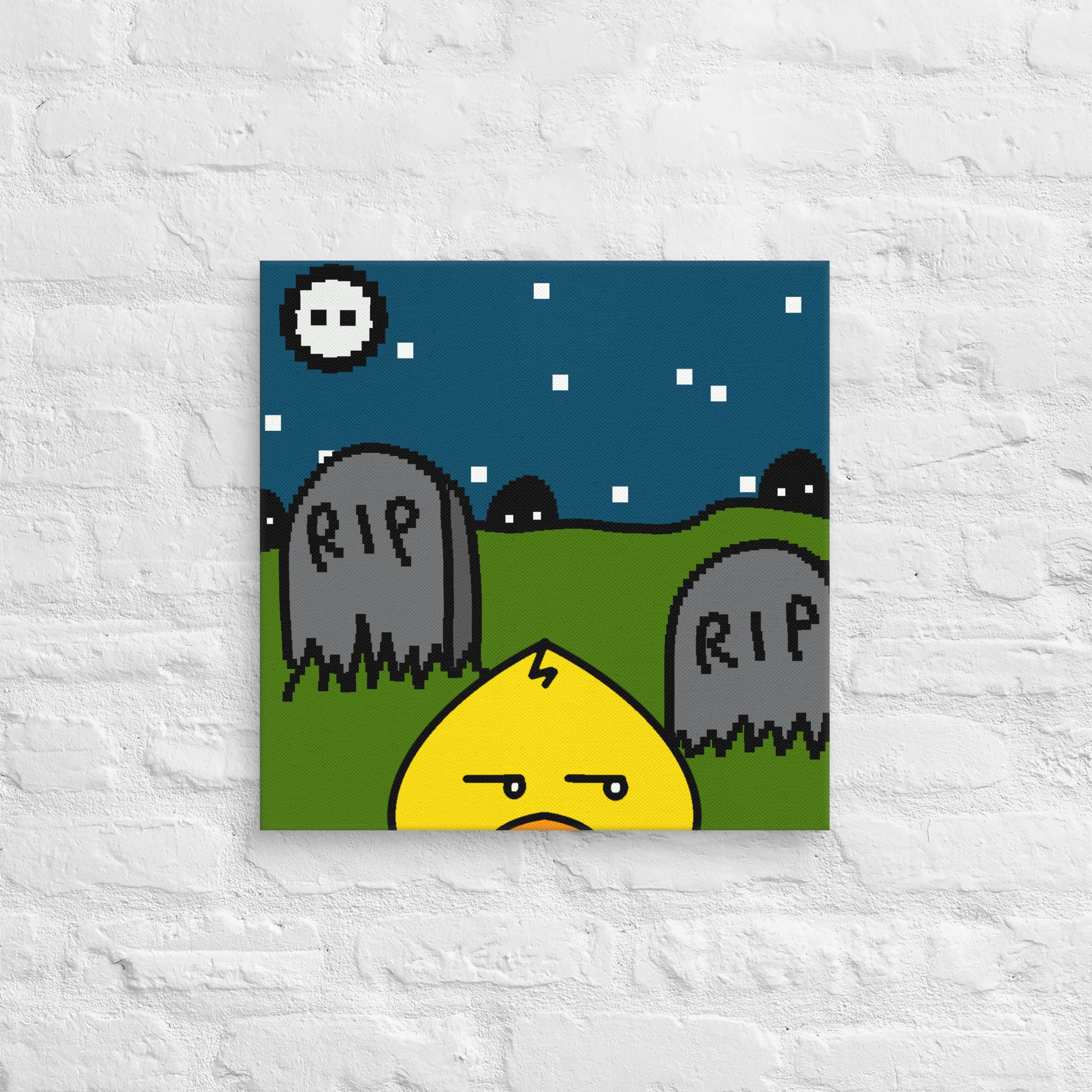 #L2 | The Peeking Duck Canvas