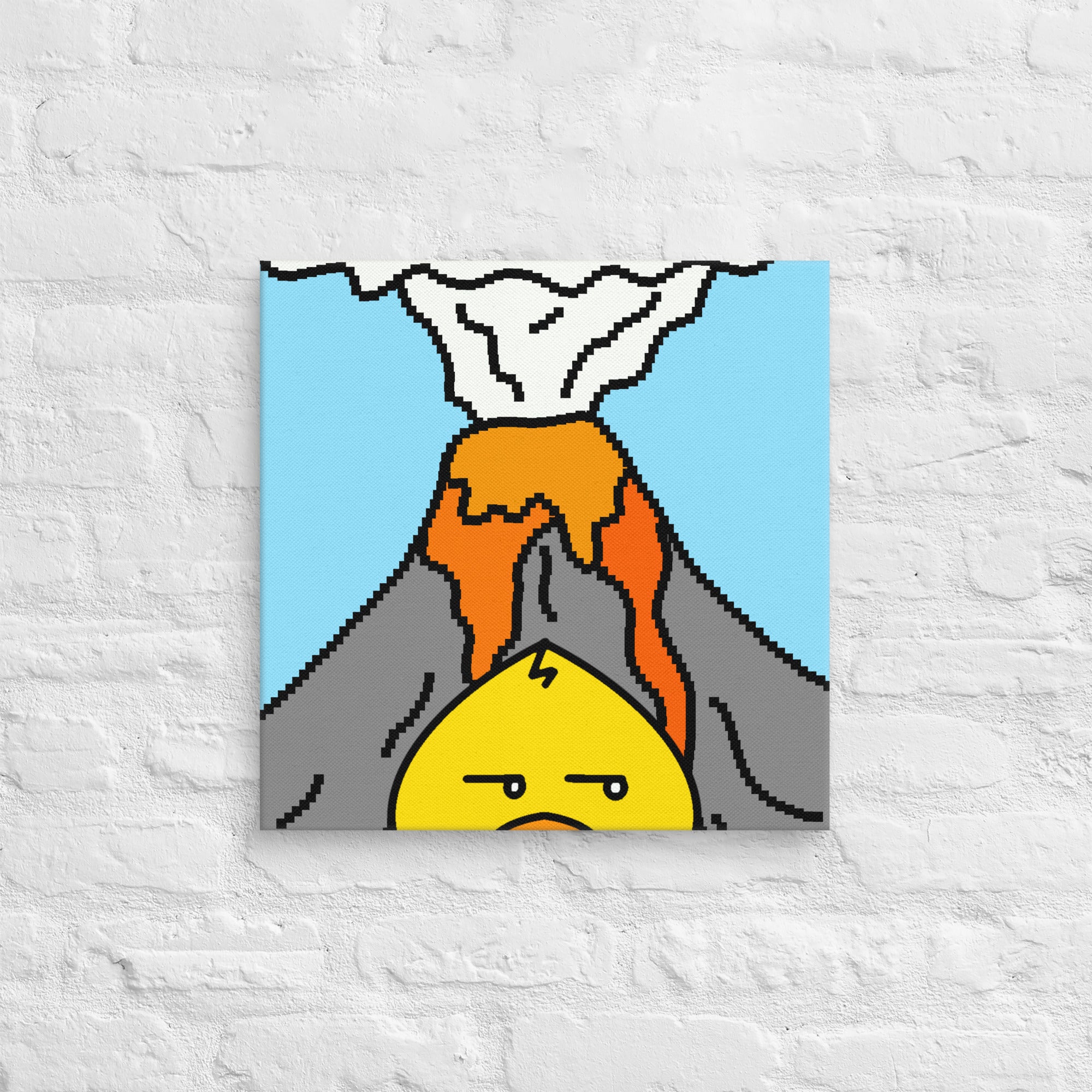 #L3 | The Peeking Duck Canvas