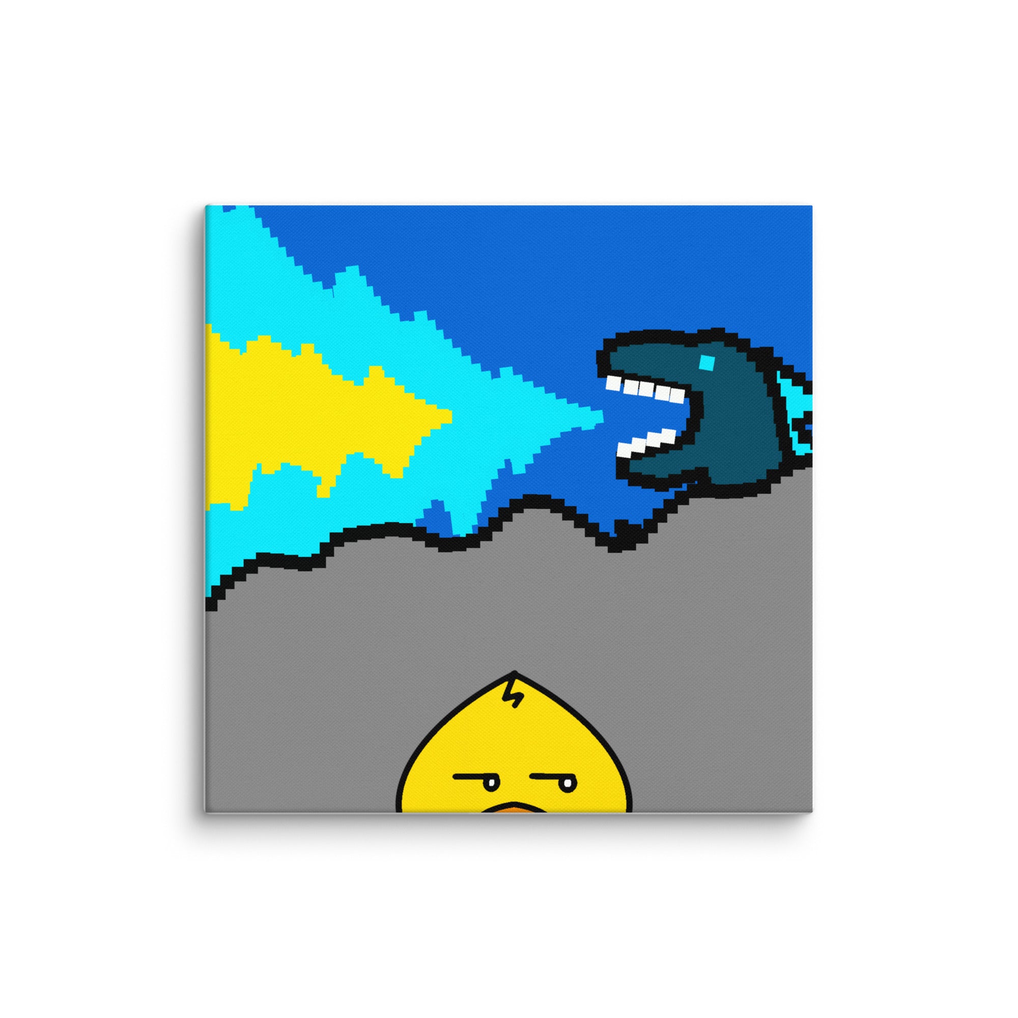 #77 | The Peeking Duck Canvas