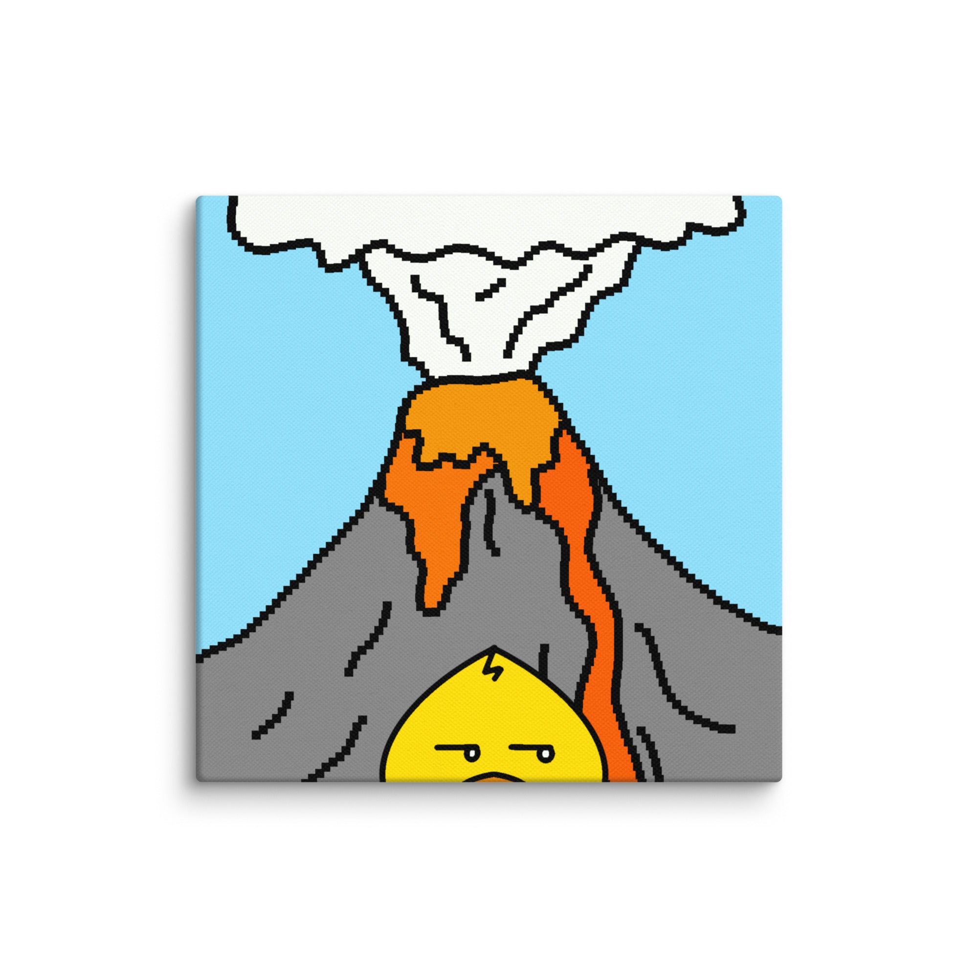 #L3 | The Peeking Duck Canvas