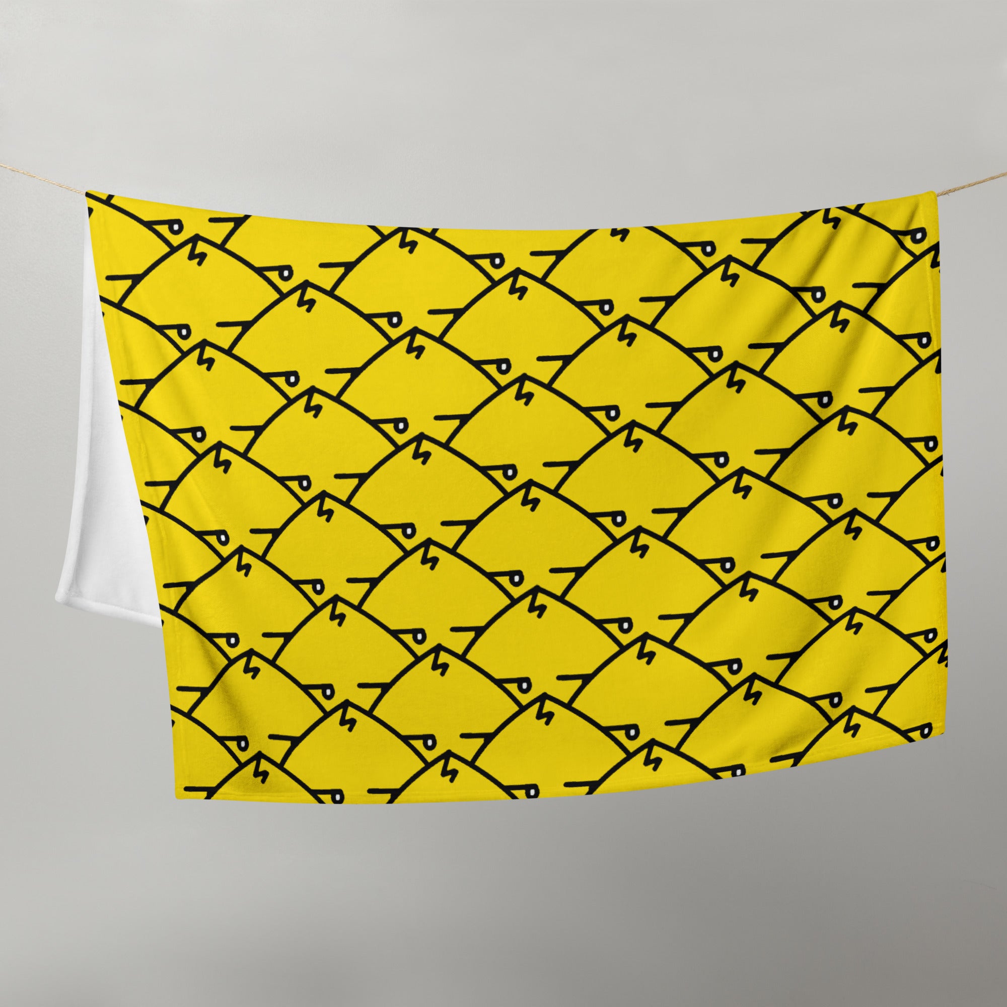 Throw Blanket - Vertical Pattern | The Peeking Duck